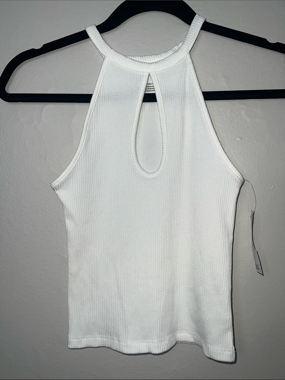 NWTS AE high neck cut out halter top